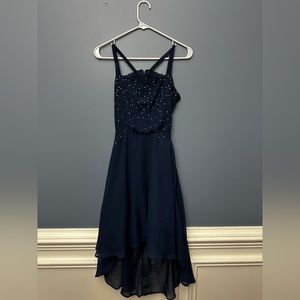 Navy Blue Formal Dress